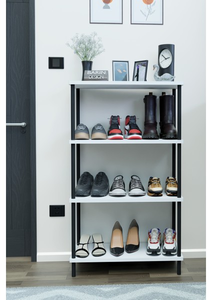 4 Katlı Ayakkabılık Raf – Çevir Kur Sistemli Çok Katlı Ayakkabı Düzenleyici, Giriş ve Antre Rafı fiyatları