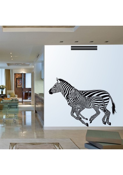 Zebra ve Yavru Metal Duvar Dekor fiyatları