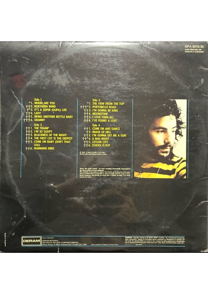 Cat Stevens The View From The Top Double Lp Plak