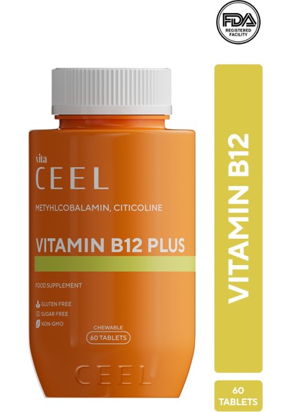 Vitamin B12 Plus Metyhcobalamin, Citicoline 60 Tablet