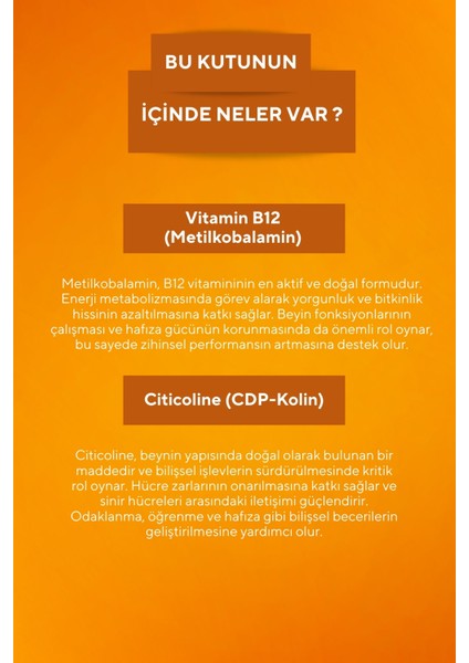 Vitamin B12 Plus Metyhcobalamin, Citicoline 60 Tablet