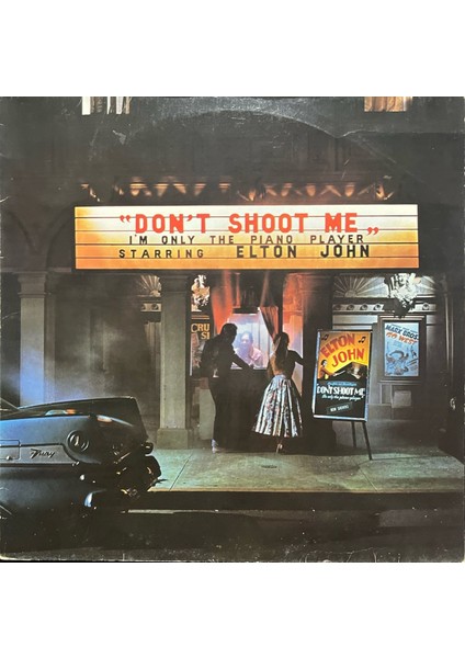 Elton John Don't Shoot Me Lp Plak