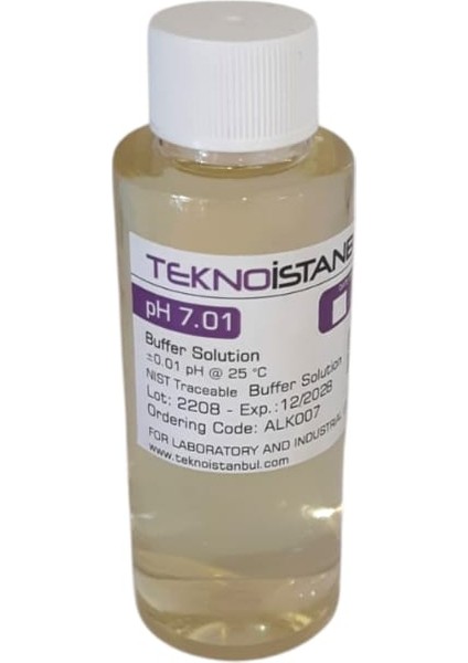 Ph 7.01 Kalibrasyon Sıvısı 100 ml