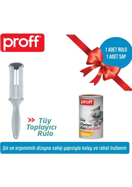 Tüy Toplayıcı 1’li Yedek Rulo Aparat 50 Yaprak