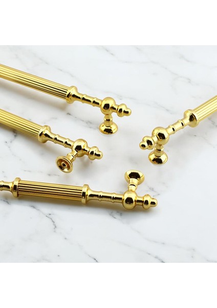 Mobilya Çekmece Mutfak Dolabı Dolap Kulpları Kulbu Kulpu Altın Gold Metal Kulp 192 Mm- 19.2 cm indirimleri