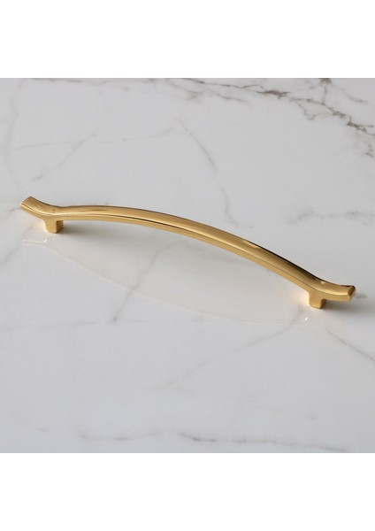 Metal Kulp Çekmece Mobilya Mutfak Dolap Kulpları Dolabı Kulbu Kulpu (160 Mm-16 Cm) Gold Altın modelleri