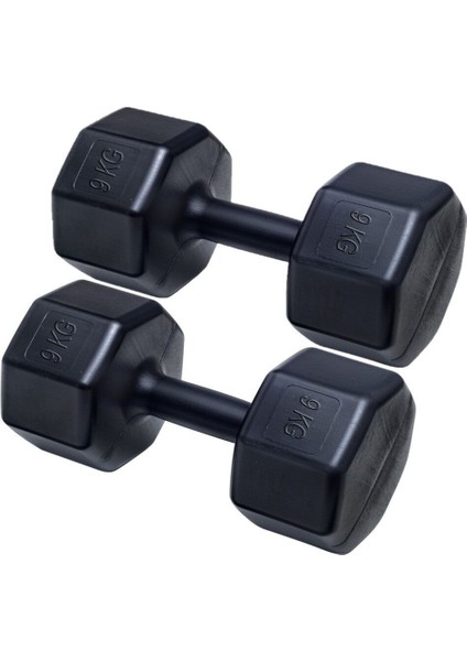 Ps Spor 3 Çift Dambıl Set 5 kg + 7 kg + 9 kg + Sayaçlı Atlama Ipi