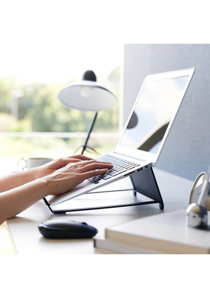 Tower 2 Yönlü Dizüstü Bilgisayar ve Tablet Standı Siyah Renk