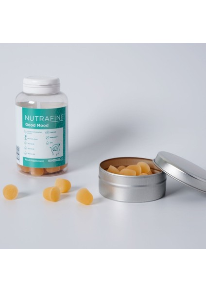 Gummy Kutusu – Taşınabilir Gummy & Vitamin Saklama Kabı Seyehat Tipi