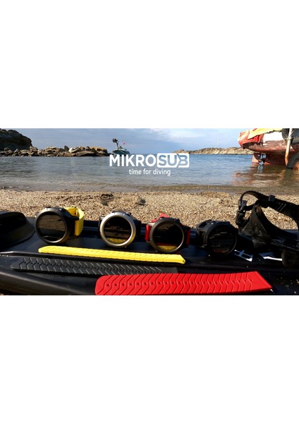 Ms1 Mikrosub Serbest Dalış Bilgisayarı (Kırmızı Kayış)