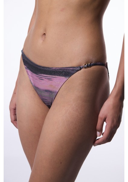 Nixie Side Çizgili Tokalı Slip Bikini Altı modelleri
