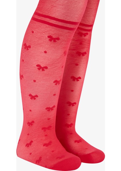 Pretty Bowtie Stripe Külotlu Çorap modelleri