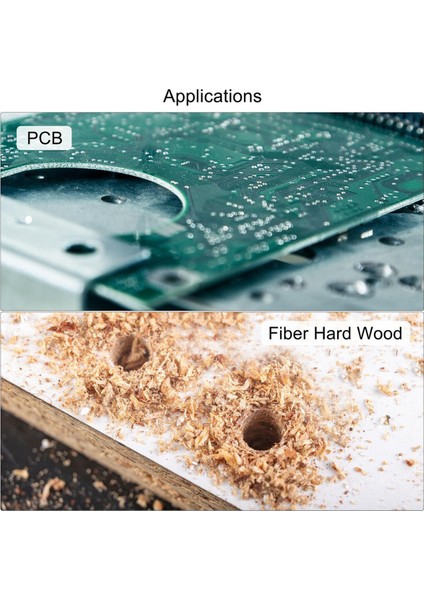 Pcb Makinesi Için 10 Adet Titanyum Kaplama Karbür, 1/8 Inç Şaft 1.6mm (Yurt Dışından)