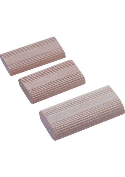 50 Adet 6mm Domino Ahşap Dübel Bağlantı Elemanları, Kayın Ağacı Tapaları (Yurt Dışından)