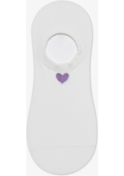 Adorable Heart 3lü Sneaker Çorap