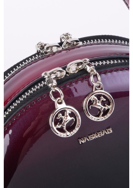 Mini Kadın El ve Çapraz Çanta - Bordo Dumanlı fırsatları