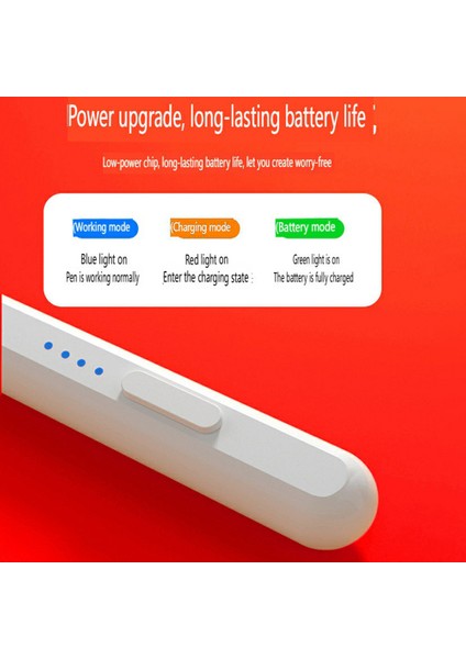 2259 iPad Aktif Stylus Kalem Avuç Içi Reddetme Eğim Hassasiyeti Manyetik Bağlantı Dokunmatik Ekran Kalemi (Yurt Dışından) modelleri