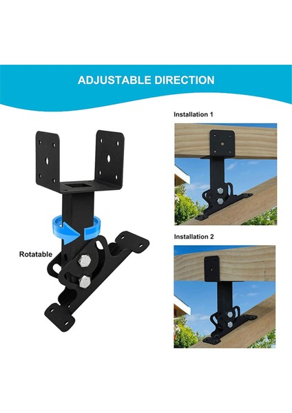 1 Adet Pergola Çatı Yükseltici Kiriş Braketi, Veranda Kapağı Için Yükseltici Braketler (Yurt Dışından)