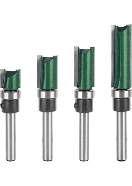 Rulman Kesme Kesici 4 Parçalı Set Ağaç Işleme Freze Kesici B (Yurt Dışından)