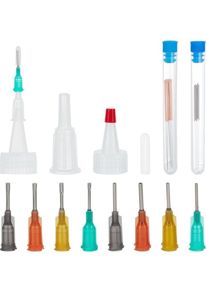 20 Paket Hassas Aplikatör Kapakları Hassas Uç (Yurt Dışından)