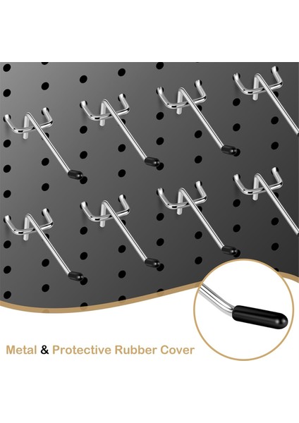 Pegboard Kancaları 26 Paket 4 Inç, Asmak Için, 1/4 Inçe Uygun (Yurt Dışından)