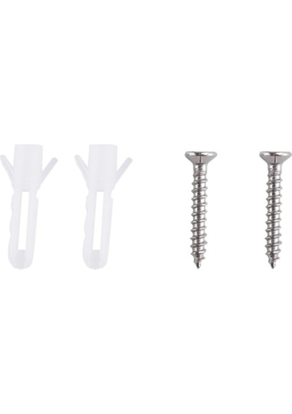10 Adet Metal Ayna Klipsleri Geniş Kanallı Ayna Askı Klips Takımı (Yurt Dışından)