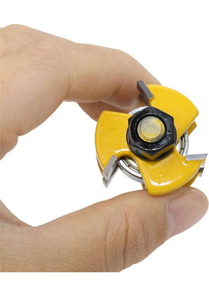 2 Adet 8mm Derz Frezeleme Kesici Üç Kenarlı T-Tenon Kesici Yivli (Yurt Dışından)