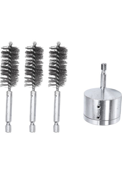 Metal Bakır Boru Temizleyici, Matkap Için Boru Temizleme Fırçası, 3/4 Inç (Yurt Dışından)