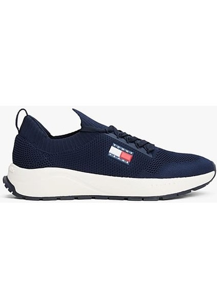 Erkek Tjm Runner Knit Örgü Sneaker - Lacivert fiyatları