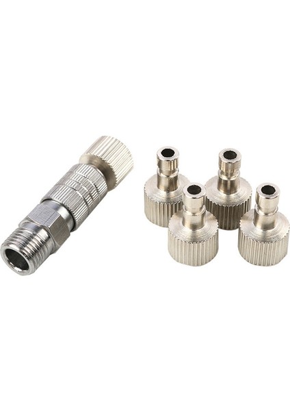 1 Takım Hızlı Bağlantı 4 Bağlantı Parçalı 1/8 Inç Parça Hava Atı Airbrush (Yurt Dışından)