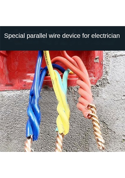Elektrikçi Büküm Birleştirme Telini Elektrikli Matkaplar Için Paralelleştirme Terminali (Yurt Dışından)