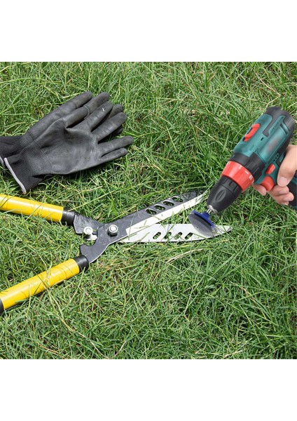 10 Adet Çim Biçme Makinesi Mat Bıçak Bileyici Çim Biçme Makinesi Bıçak Bileyici Kitleri (Yurt Dışından)