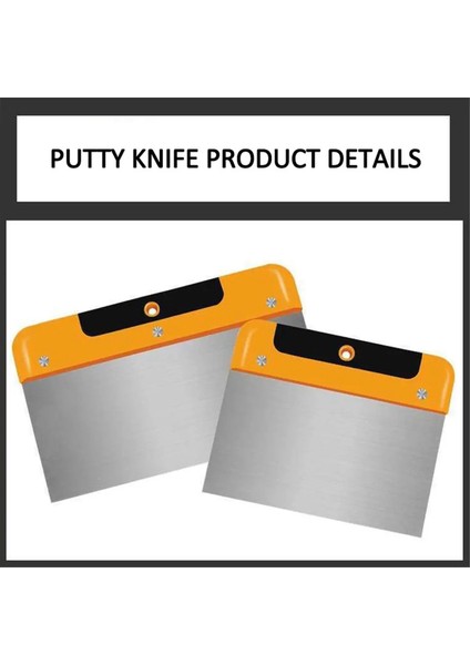 Macun Bıçağı/spatula Boya Aleti Alçı Küreği Doldurma Spatulası, 6 Inç (Yurt Dışından)