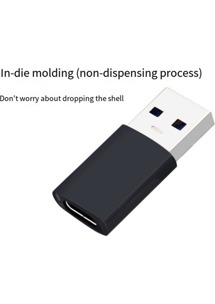 10 Gpbs Usb-A - Usb-C Adaptör Dönüştürücü Pc Tablet Ile Uyumlu (Yurt Dışından)