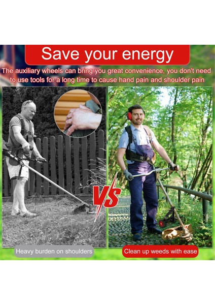 Çim Biçme Makinesi Tekerlek Aparatı, Çim Biçme Makinesi Yardımcı Tekerleği (Yurt Dışından)