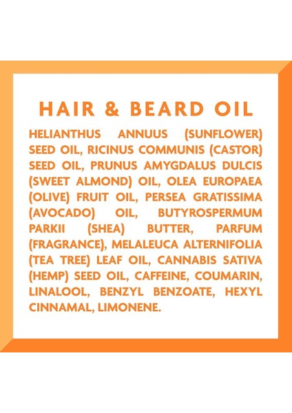 Beard Oil Sakal Bakım Yağı 100ml