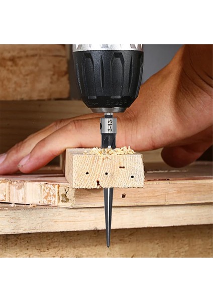 Köprü Pim Deliği Raybası, 3-13MM ve 5-16MM T Saplı Konik Rayba Seti (Yurt Dışından)