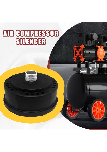 1 Adet 25MM/1 Inç Hava Kompresörü Gürültü Azaltıcı Sessizlik Filtresi (Yurt Dışından)