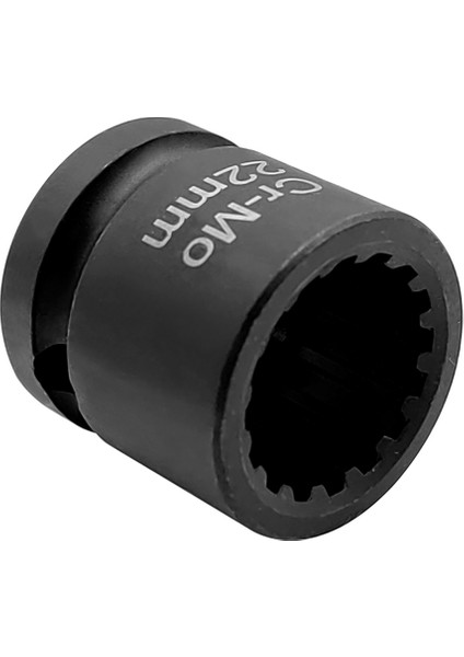 Kam Mili Manşon Vanos Soketi Için Alet 12 Inç 22 mm 16PT (Yurt Dışından)