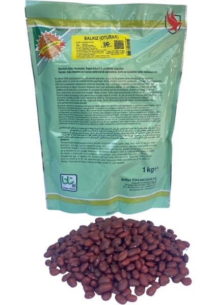 Balkız Fasulye Tohumu (Oturak) 1 kg