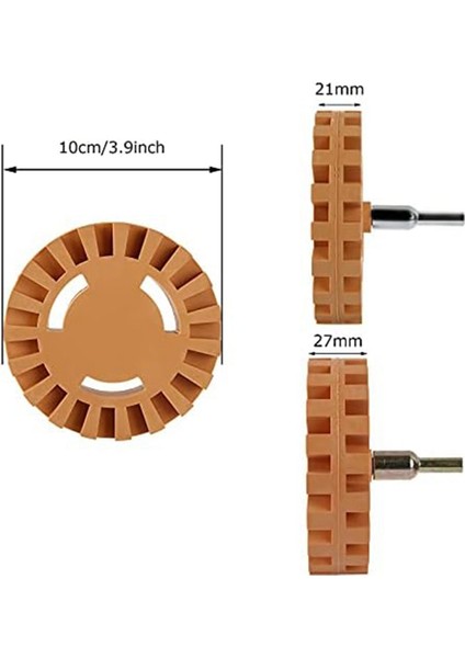 4 Inç, Lastik Çıkarma Tekerleği, Arabalar, Karavanlar Için Vinil Çıkarma Aleti, 4 Adet (Yurt Dışından)