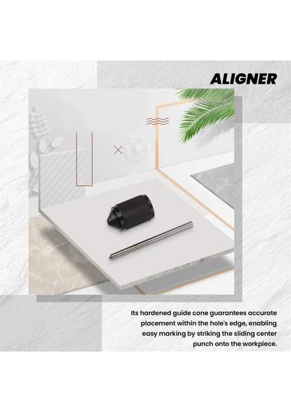 Evrensel Transfer Delgisi ve Hizalayıcı Küçük (1/4 Inç Ila 5/8 Inç) (Yurt Dışından)