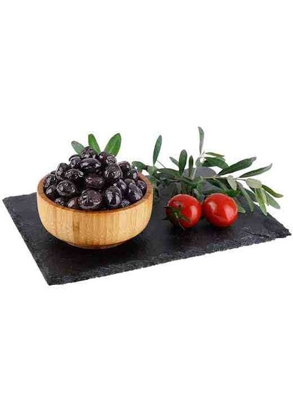 Siyah Zeytin Akhisar Doğal Az Tuzlu 1 kg