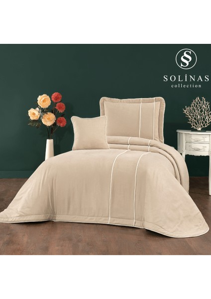 Lena Vizon Tek Kişilik Elyaf Dolgulu Yatak Örtüsü