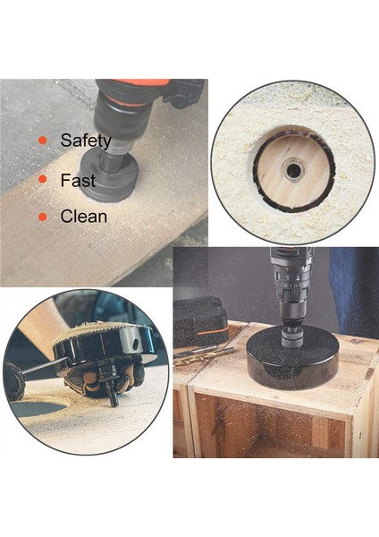 4,5 Inç / 114 mm Delik Testeresi Ağır Hizmet Tipi Bi-Metal Hss Delik Testeresi (Yurt Dışından)