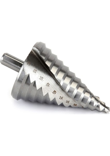 6-60MM Kademeli Matkap Ucu Spiral Yiv Pagoda Delik Levha Konik Matkap Ucu (Yurt Dışından)