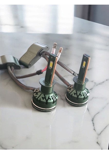 H1 Vrpro Şimşek Etkili LED Zenon Beyaz Işık 18000LÜMEN 60W Garantili Ürün 12-24V Forte fiyatları