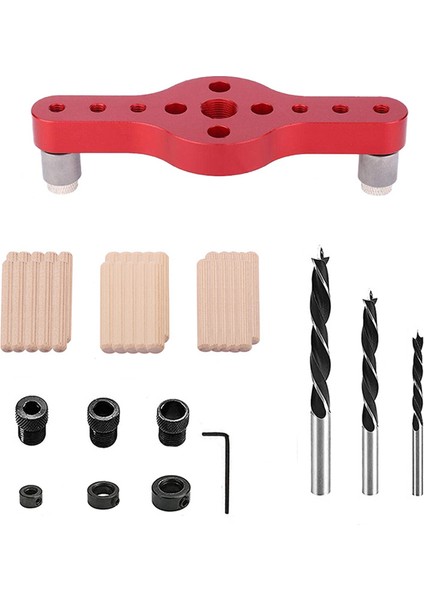 6/8/10MM Delme Bulucu Ahşap Dübelleme Merkezleme Matkap Kılavuz Takımı (Yurt Dışından)