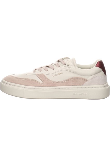 Kadın Cupsole Lace Sneaker Ayakkabı - Bej