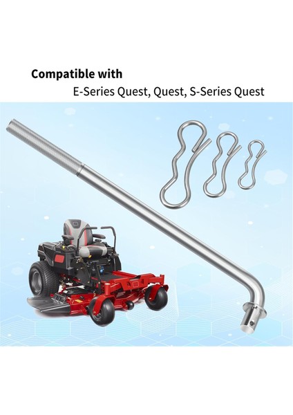 131-3945 Toro Quest E-Serisi, S-Serisi, Timecutter Için Güverte Montaj Çubuğu (Yurt Dışından)